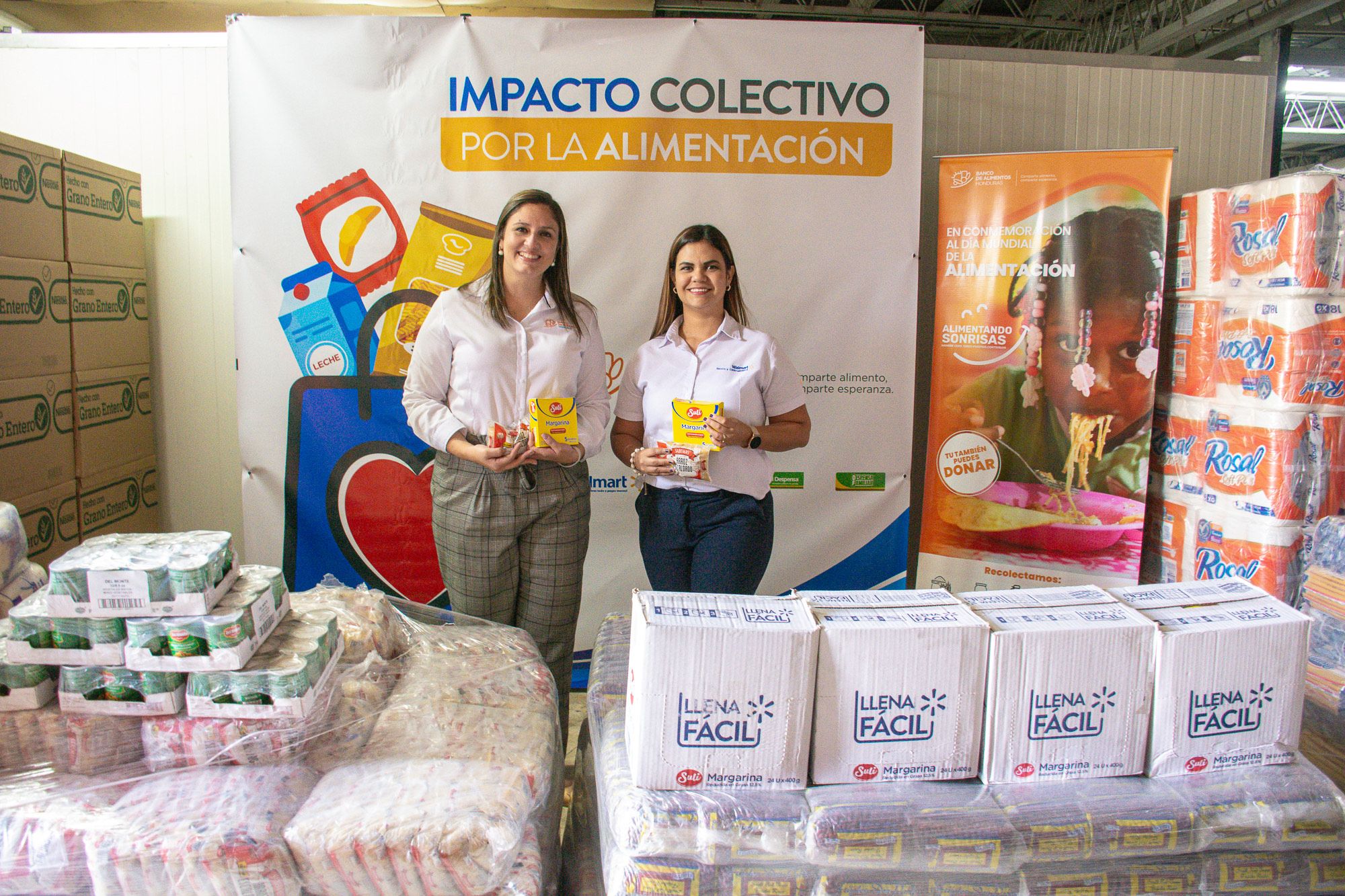 Familias en situación de vulnerabilidad reciben alimentos de empresas ...