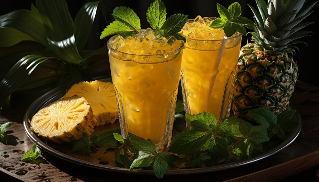 Piña Spritz: La bebida refrescante del verano